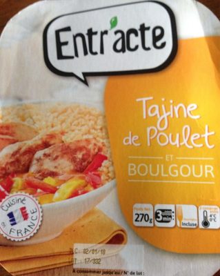 Tagine de poulet et boulgour