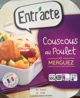 Couscous au poulet et merguez