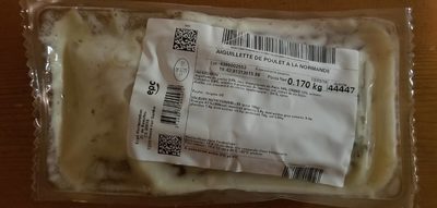 Aiguillette de poulet à la normande