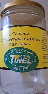 Tripoux d'Auvergne aux cèpes