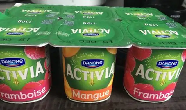 Activia front packaging