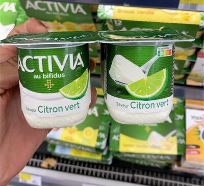 Activia citron vert