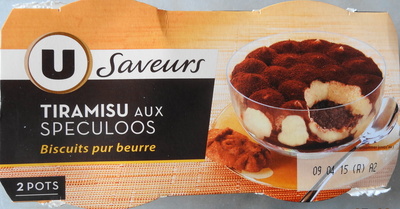 Tiramisu aux spéculoos 2x100g