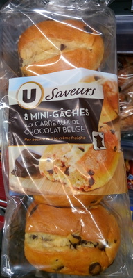 Mini gâches aux carreaux de chocolat Belge 360g