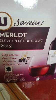 Vin rouge IGP Pays d'Oc Merlot grande réserve - Fontaine à vin 3L