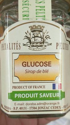 Glucose sirop de blé front packaging