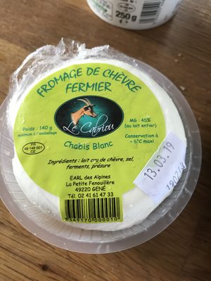 Fromage de chèvre fermier