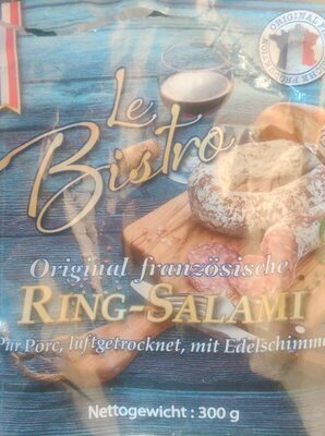 Original französische Ringsalami front packaging