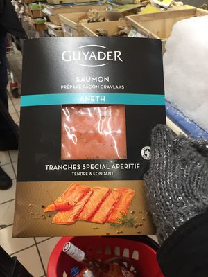 Saumon preparé facon Gravlaks