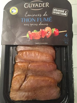 Emincé de thon fumé aux epices douces