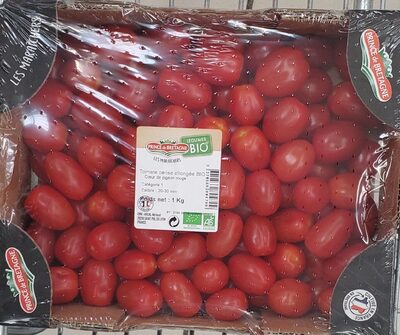 Tomate cerise allongée BIO front packaging