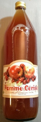 Jus de pomme cerise