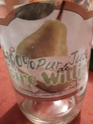 Jus de poires William de l'orléanais