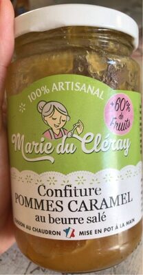 Confiture pommes avec caramel