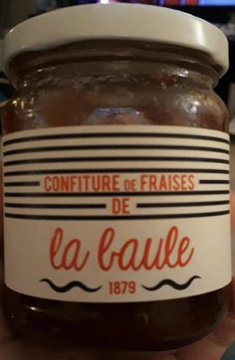 Confiture de fraises de la baule