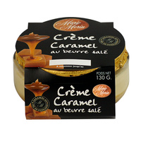 Crème caramel au beurre salé