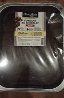 Fondant au chocolat noir