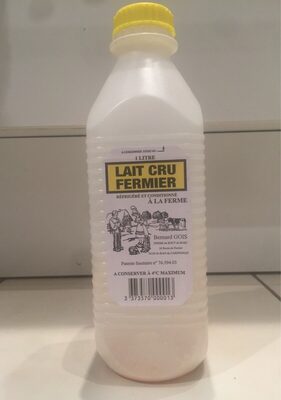 Lait cru fermier