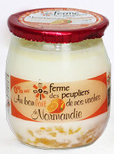 Low fat mandarine yoghurt