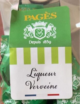 Liqueur Verveine front packaging