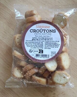 Croutons frits nature