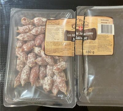 Mini saucissons nature