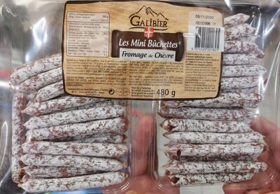 Les Mini bûchettes fromage de chèvre