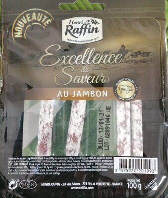 Excellence des saveurs saucisson