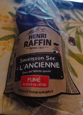 Saucisson sec à l'ancienne