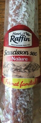 Saucisson sec Nature (format familial)