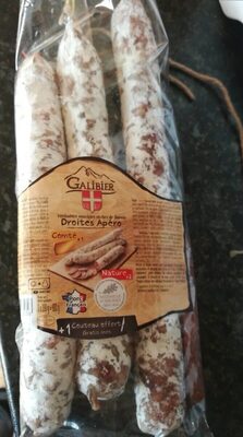 Saucisses droites apéro