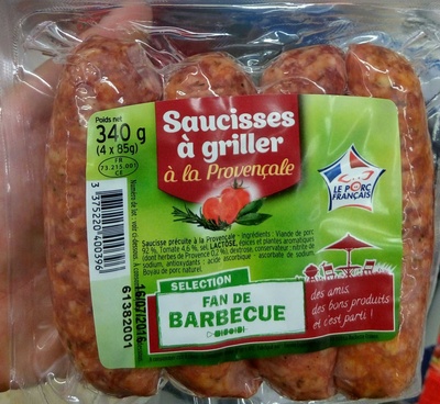 Saucisses à griller à la provençale