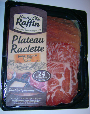 Plateau Raclette front packaging