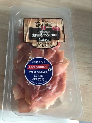 Chiffonnade jambon de savoie