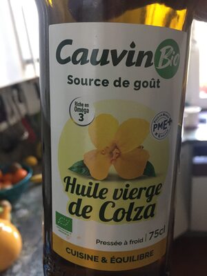 Huile vierge de colza