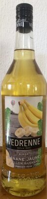 Sirop de banane jaune