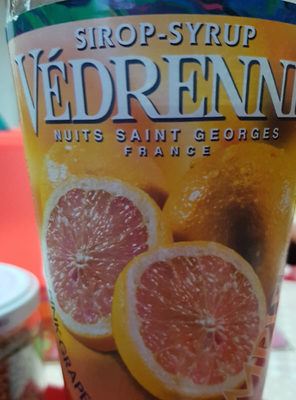 Sirop de pamplemousse