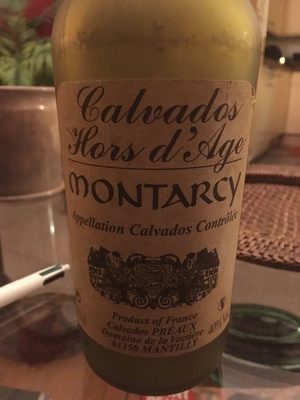 Calvados - Hors d'age - Montarcy