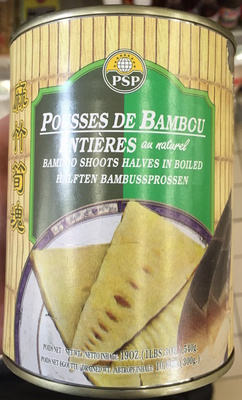 Pousses de Bambou entières au naturel front packaging