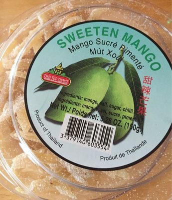 Sweeten mango