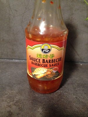 Sauce barbecue front packaging