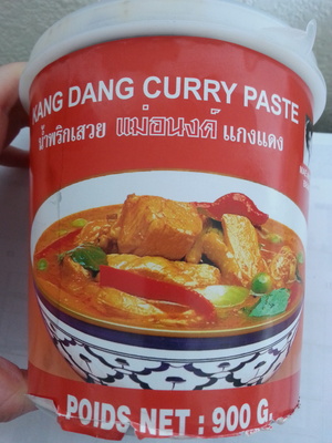 Pâte de curry rouge
