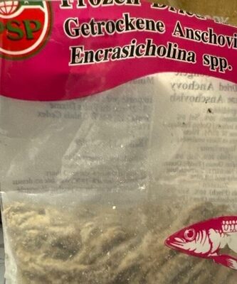 Anchois séché congelé