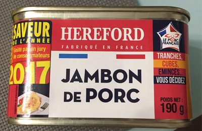 Jambon de porc