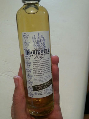 liqueur farigoule de forcalquier de thym