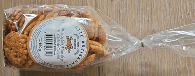 Mini sablés fleur de sel et éclat de caramel