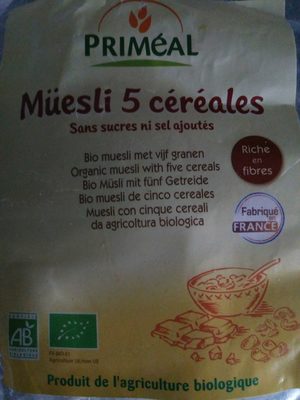 Müesli 5 céréales