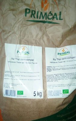 Riz thaï Demi complet