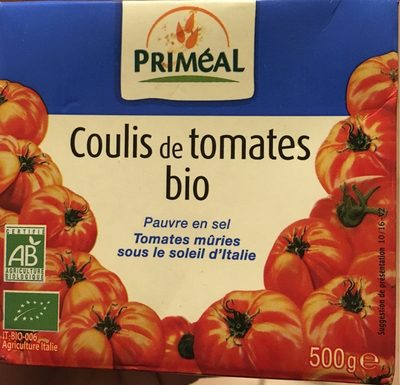 COULIS DE TOMATES BIO