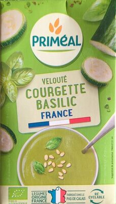 VELOUTE COURGETTE BASILIC front packaging